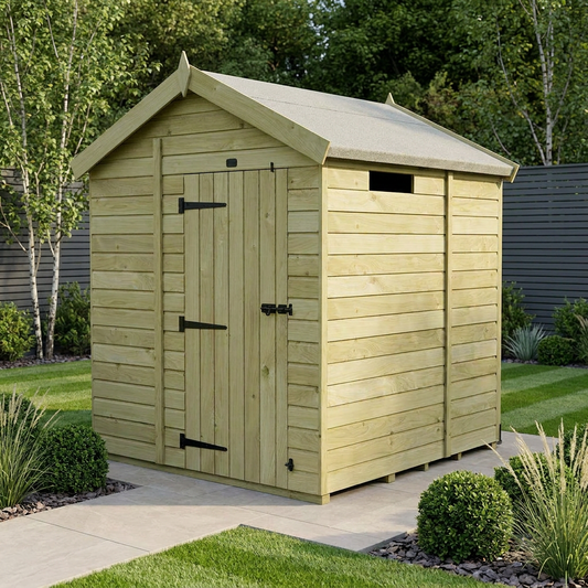 5 x 6 Apex Security Shed - view 2