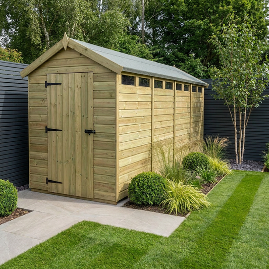 5 x 20 Apex Security Shed - view 2