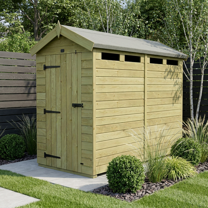 8 x 4 Apex Security Shed - view 2