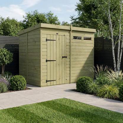 8 x 5 Security Pent Shed - Security Pent Shed
