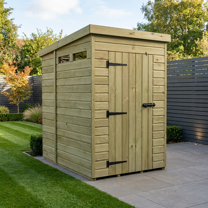 4 x 6  Security Pent Shed - view 2