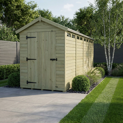 4 x 19 Apex Security Shed - view 2