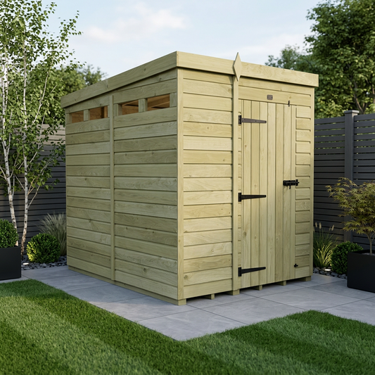 5 x 8 Security Pent Shed - Security Pent Shed