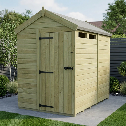 7 x 5 Apex Security Shed - Security Apex Shed