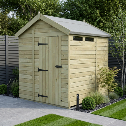 7 x 6 Apex Security Shed - Security Apex Shed