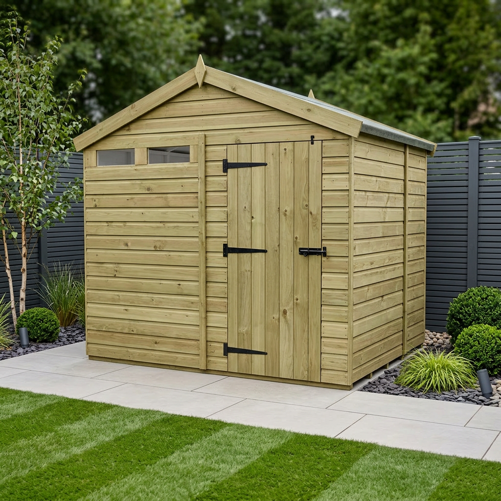 5 x 8 Apex Security Shed - Security Apex Shed