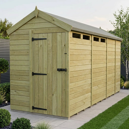 5 x 13 Apex Security Shed - Security Apex Shed