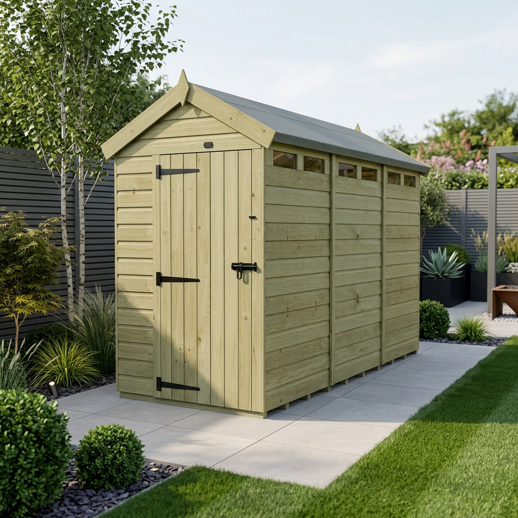 5 x 16 Apex Security Shed - Security Apex Shed