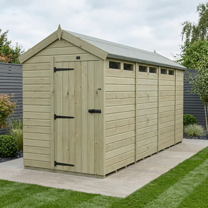 5 x 14 Apex Security Shed - Security Apex Shed