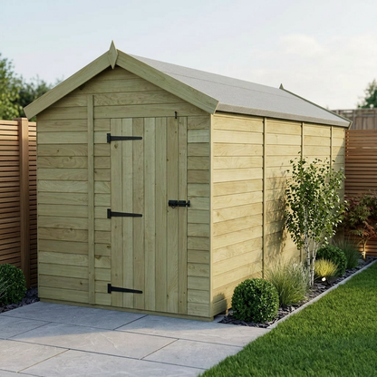 6 x 13 Apex Shed (Single Door, No Windows) - Apex Shed