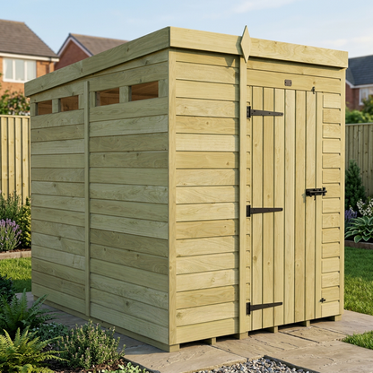 5 x 8 Security Pent Shed - view 3