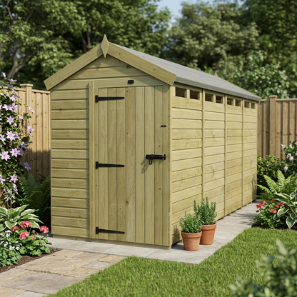 5 x 16 Apex Security Shed - view 4