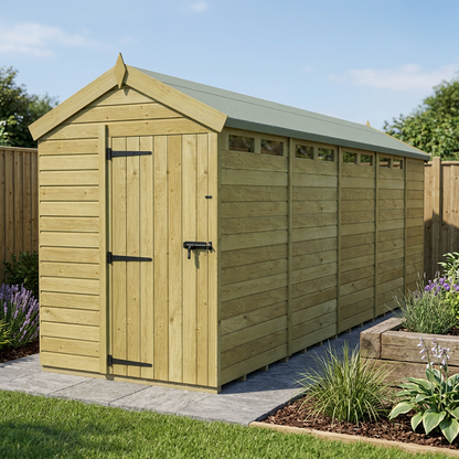 5 x 19 Apex Security Shed - view 5