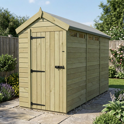 5 x 13 Apex Security Shed - view 3