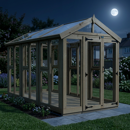 6x12 Glass Greenhouse - view 4