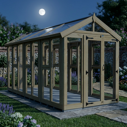 6x14 Glass Greenhouse - view 6
