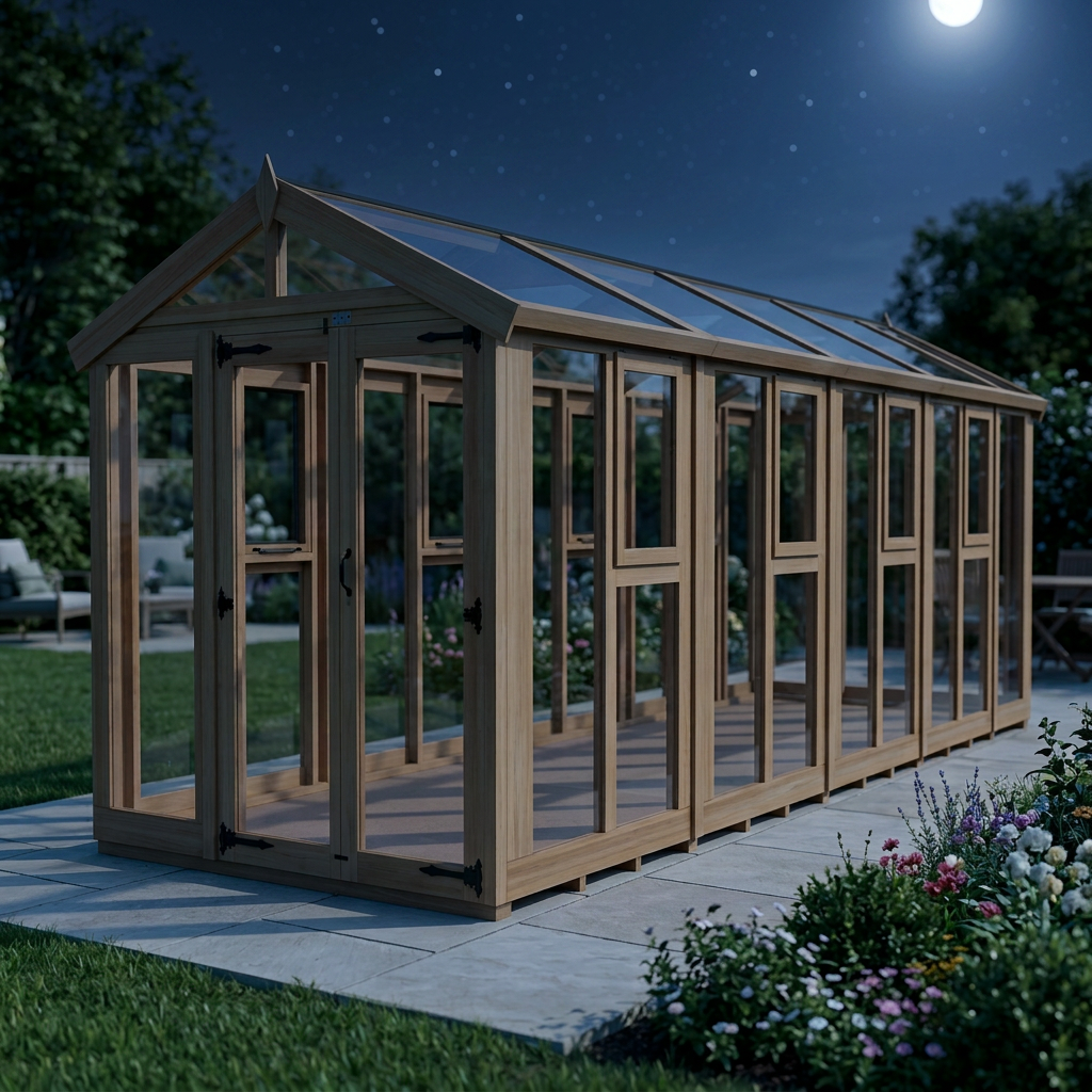 6x18 Glass Greenhouse - view 6