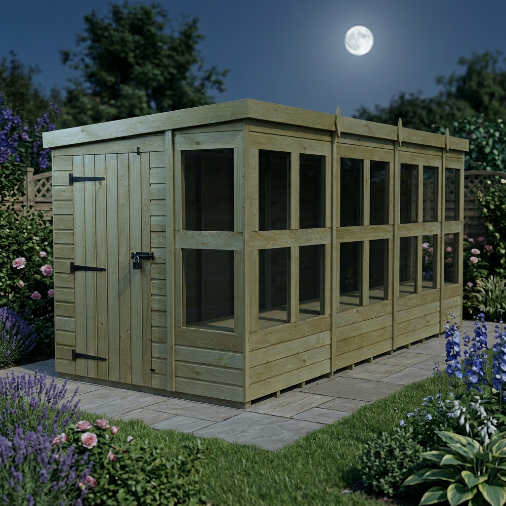 6 x 14 Pent Potting Shed - view 6