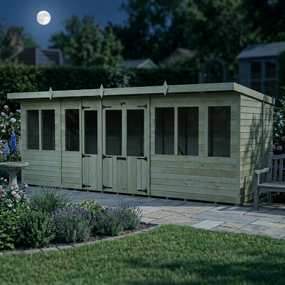 20 x 5 Pent Summer House - view 5