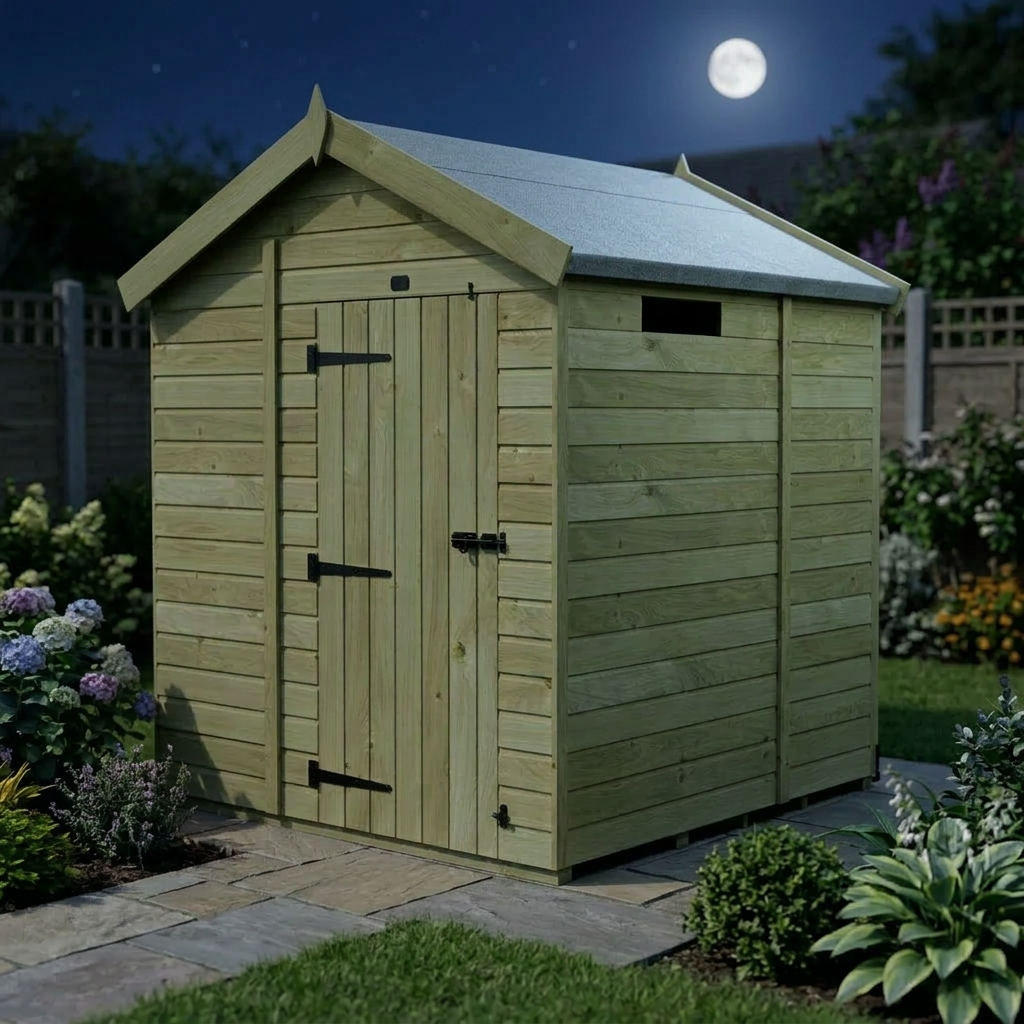 5 x 6 Apex Security Shed - view 5