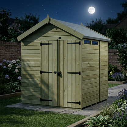 7 x 7 Apex Security Shed - view 5