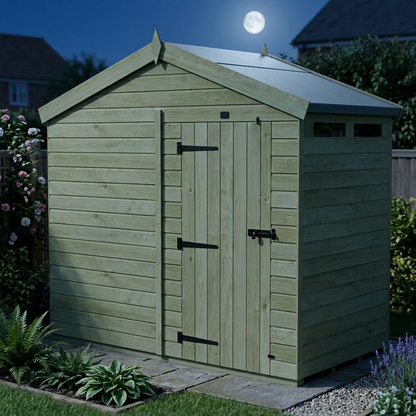 4 x 8  Apex Security Shed - view 5
