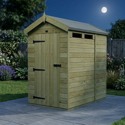 7 x 4 Apex Security Shed - view 5