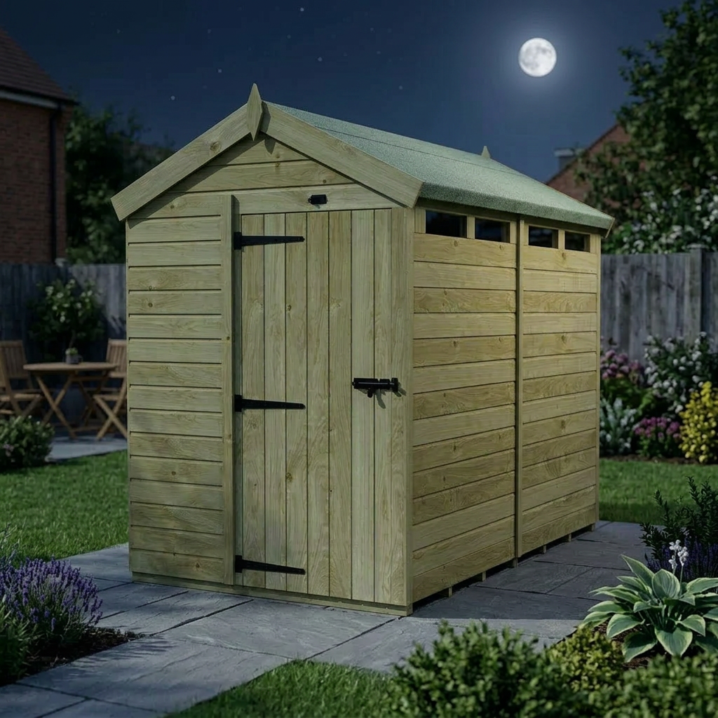 8 x 5 Apex Security Shed - view 5