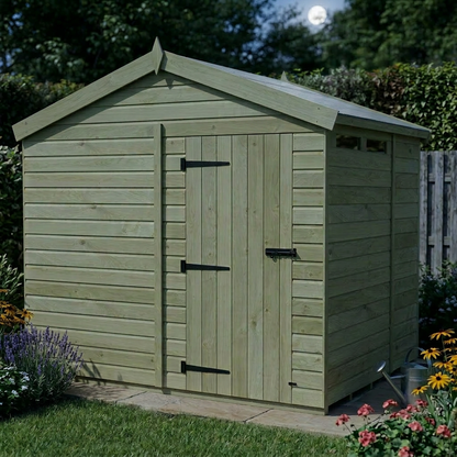 6 x 8 Apex Security Shed - view 5