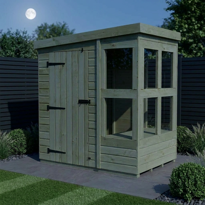 6 x 4 Pent Potting Shed - view 2