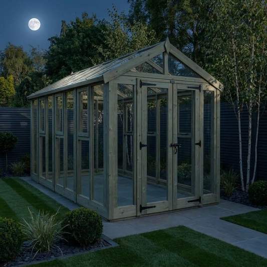 6x14 Glass Greenhouse - view 3