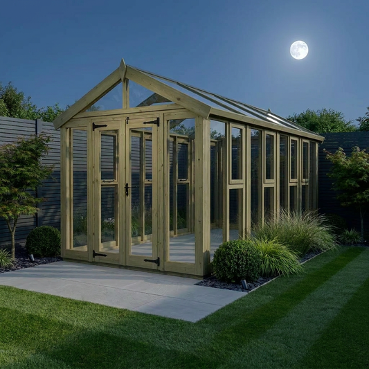 6x18 Glass Greenhouse - view 2