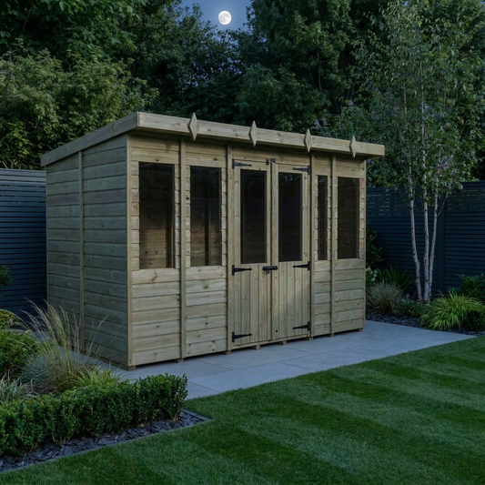 14 x 6 Pent Summer House - Pent Summer House