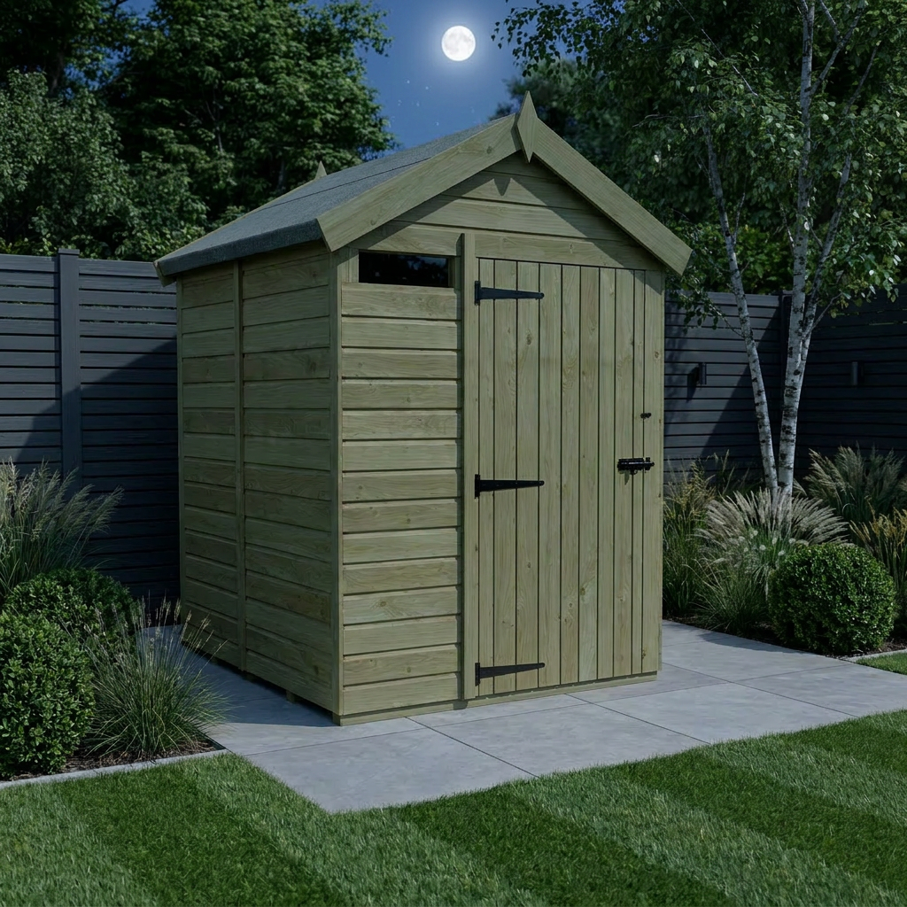 5 x 5 Apex Security Shed - Security Apex Shed