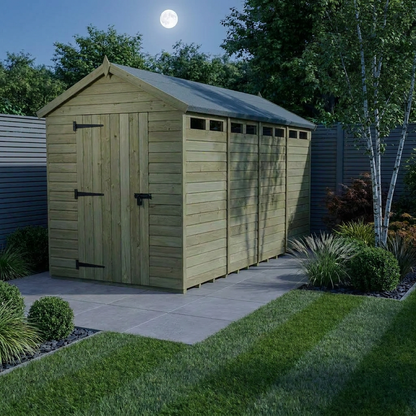 5 x 18 Apex Security Shed - Security Apex Shed