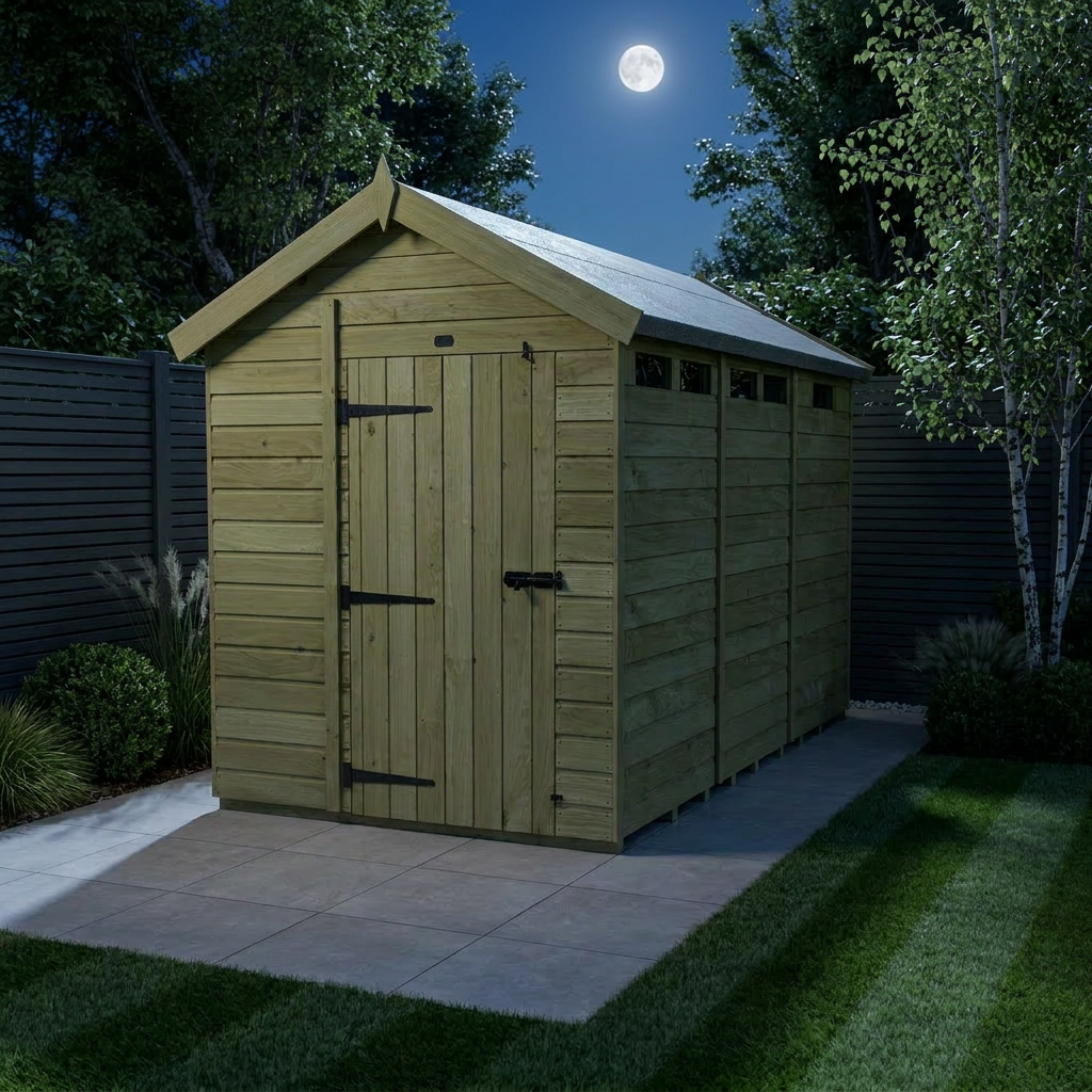 7 x 13 Apex Security Shed - Security Apex Shed