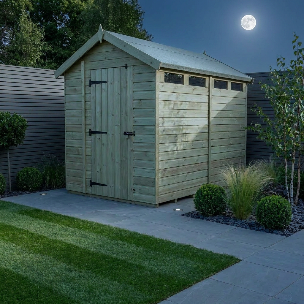 8 x 6 Apex Security Shed - Security Apex Shed
