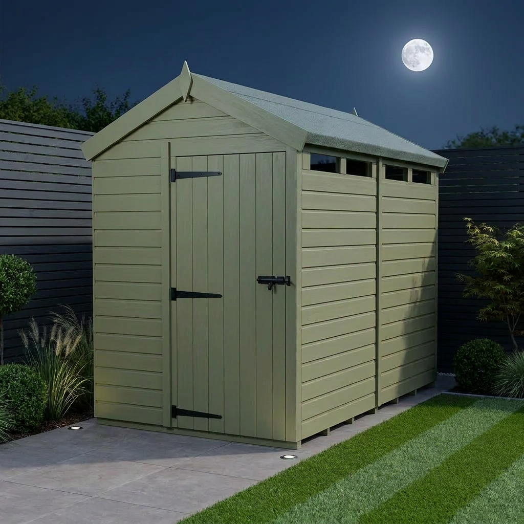 8 x 5 Apex Security Shed - Security Apex Shed
