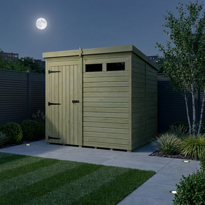 7 x 5 Security Pent Shed - Security Pent Shed