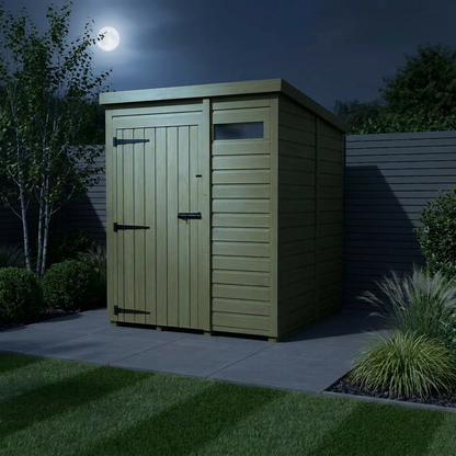 5 x 5 Security Pent Shed - Security Pent Shed