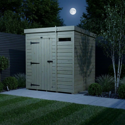 6 x 5 Security Pent Shed - Security Pent Shed
