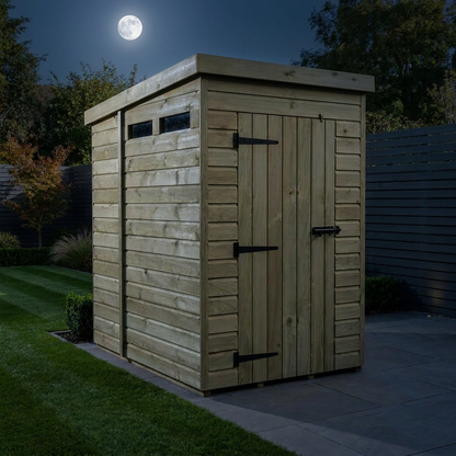 4 x 6  Security Pent Shed - Security Pent Shed