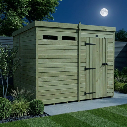 8 x 6  Security Pent Shed - Security Pent Shed