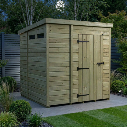 5 x 7 Security Pent Shed - Security Pent Shed