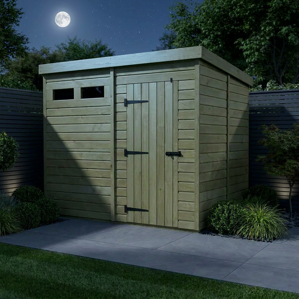 8 x 8 Security Pent Shed - Security Pent Shed