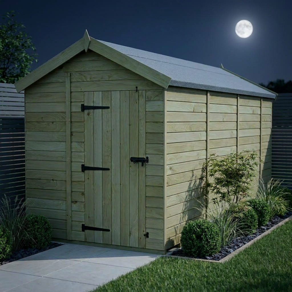 7 x 14 Apex Shed (Single Door, No Windows) - Apex Shed