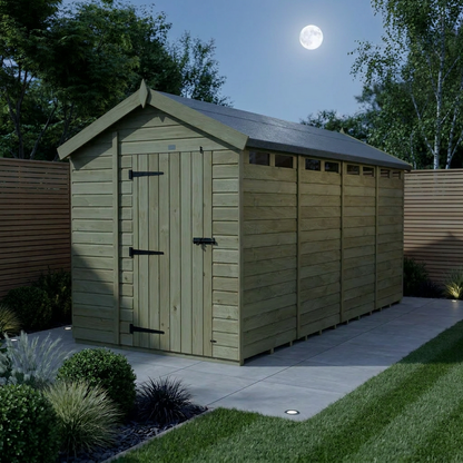 7 x 17 Apex Security Shed - Security Apex Shed