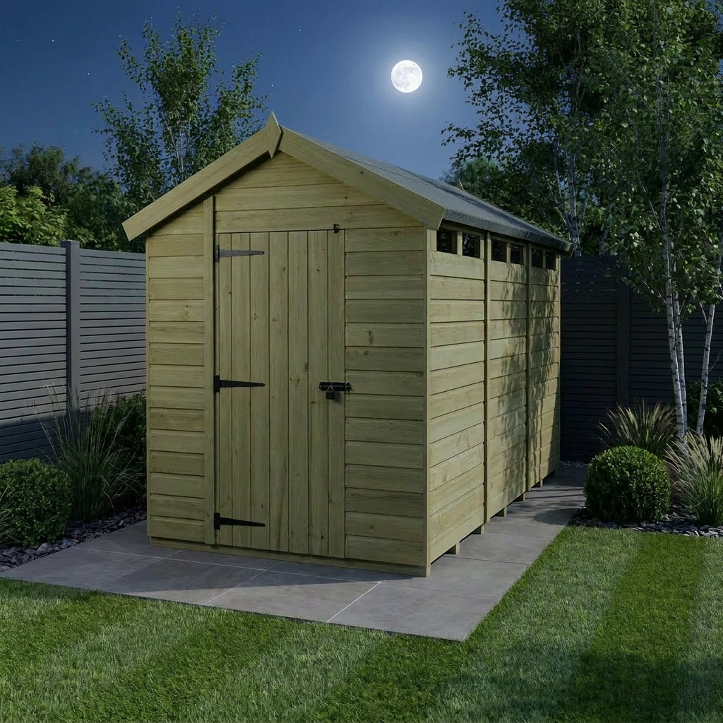 6 x 19 Apex Security Shed - Security Apex Shed