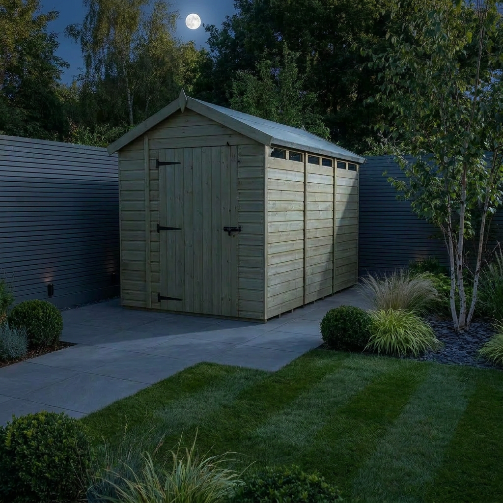 6 x 13 Apex Security Shed - Security Apex Shed