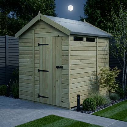 7 x 6 Apex Security Shed - view 2